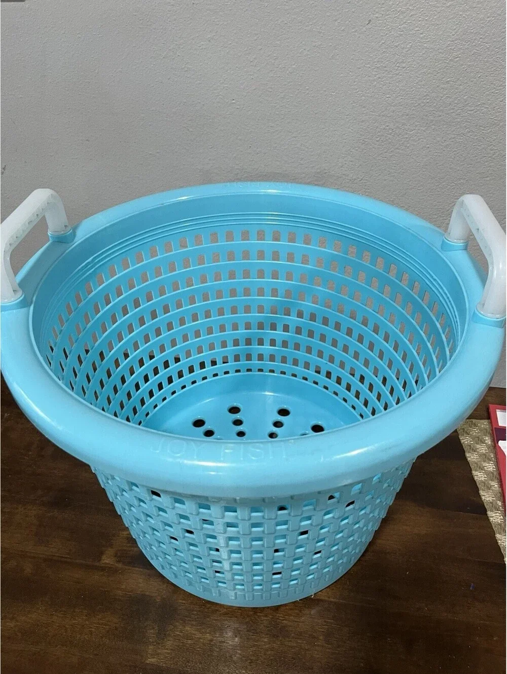 Joy Fish Handy Fish Basket Pool Skimmer Basket Plastic Sturdy Aqua 16” By 12”